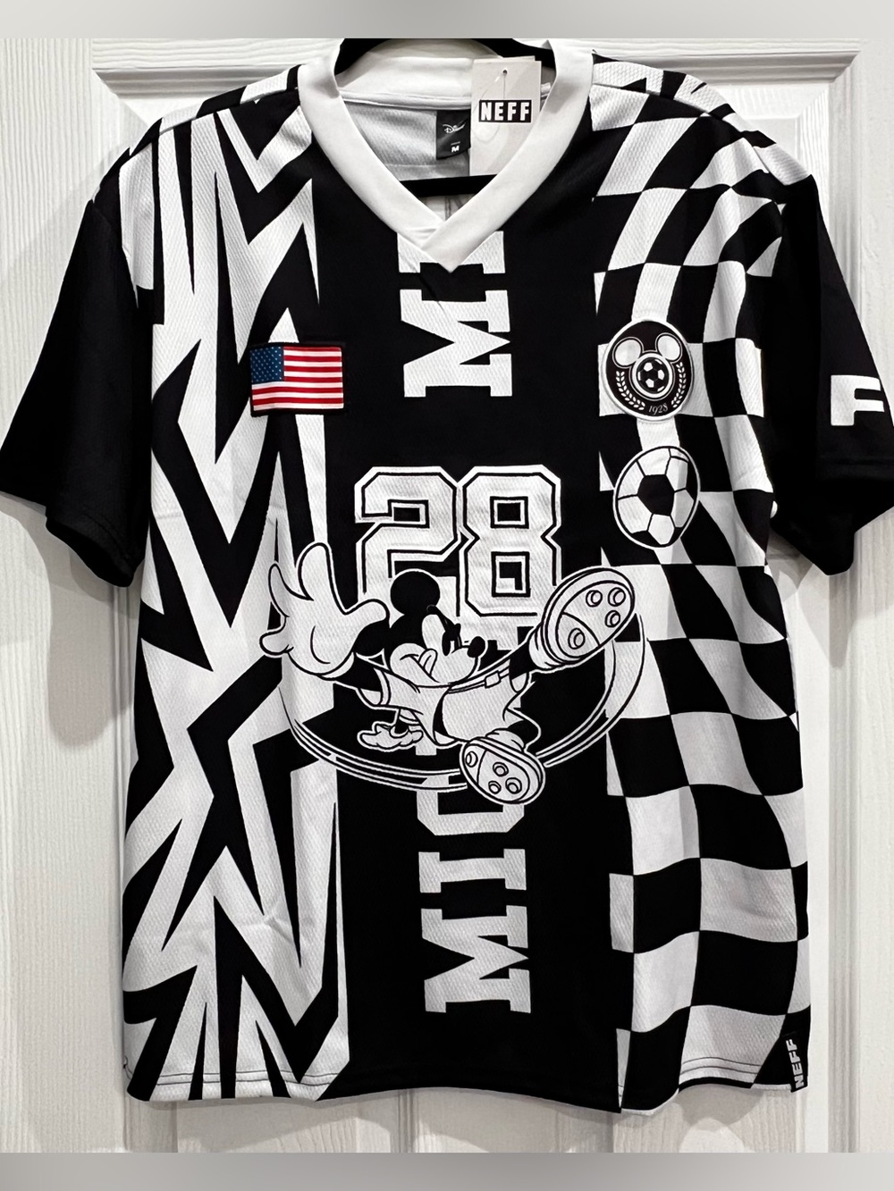 USA Mickey Mouse Soccer Jersey